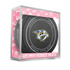 Nashville Predators My First Official Puck In Case Baby Girl Pink