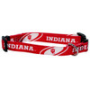 Indiana Hoosiers Dog Pet Adjustable Nylon Collar