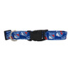 New York Rangers Dog Pet Adjustable Nylon Logo Collar 