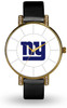 New York Giants Women's Lunar Watch w/ Crystal Accents