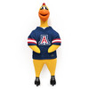 Arizona Wildcats Rubber Chicken Dog Toy w/ Clucker Licensed