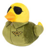Waddle Squad-dle Goose Pilot Duck Dog Toy Premium Plush Squeaker Large