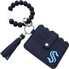 Seattle Kraken Bead Bracelet Wallet with ID/Card Slots & Tassel Seattle Kraken Bead Bracelet Wallet with ID/Card Slots & Tassel