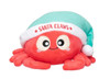 Santa Claws Crab Dog Toy Premium Christmas Plush w/ Squeaker