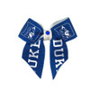Duke Blue Devils Dog Cat Hair Bow w/ Rhinestone Accent Small USA Made