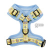 Patch Perfect Dog Harness Spring Blue Premium Adjustable No Pull