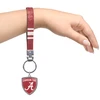 Alabama Crimson Tide Crystal Wristlet w/ Shield Charm For Keys Purse Backpack