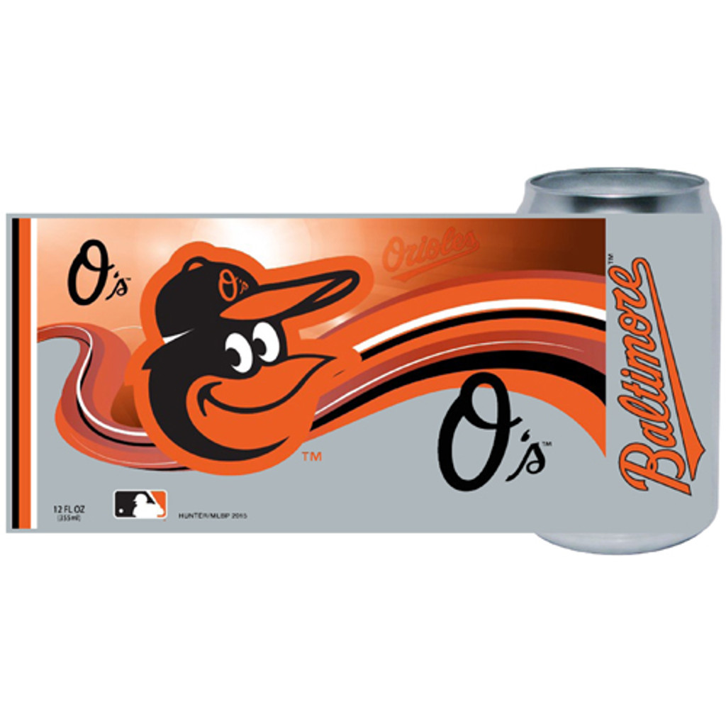 Baltimore Orioles Soda Can Drinking Glass Boxed Set