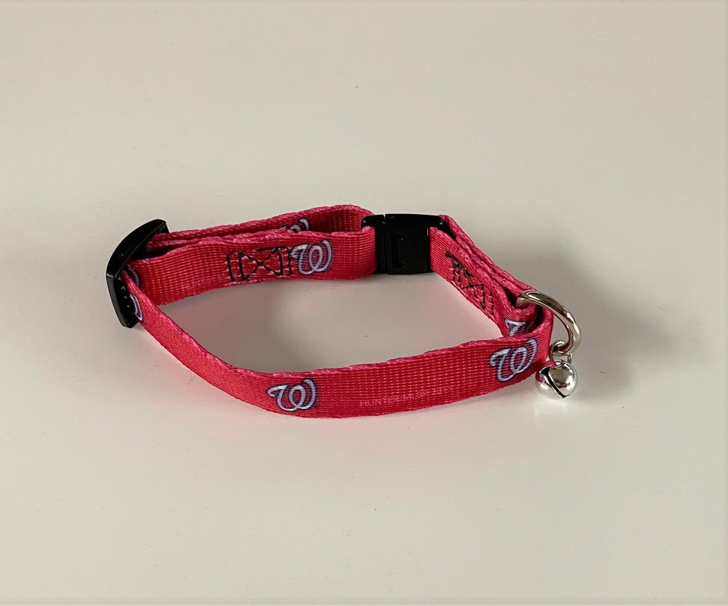 Washington Nationals Cat Adjustable Safety Collar w/ Bell