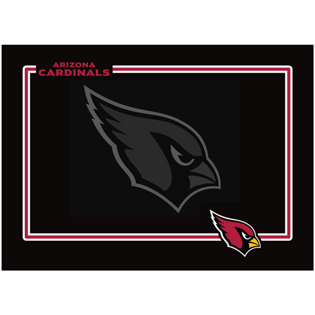 Arizona Cardinals Dog Pet Neoprene Bowl Mat Placemat