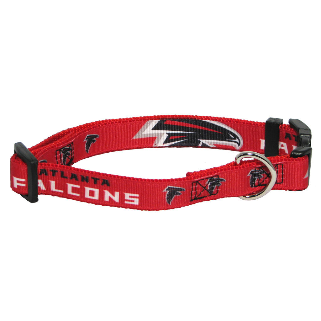 Atlanta Falcons Dog Pet Premium Adjustable Nylon Collar