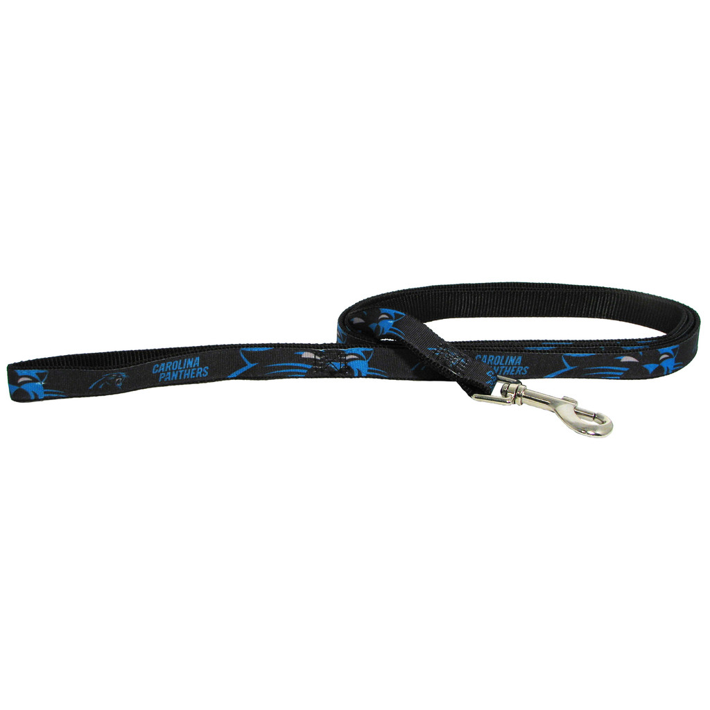 Carolina Panthers Dog Pet Premium 6ft Nylon Lead Leash