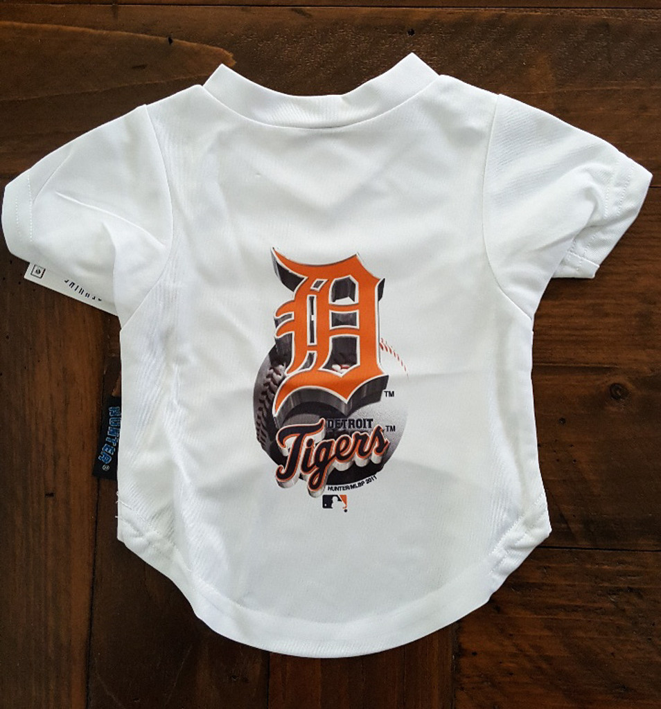 Detroit Tigers Dog Pet Performance Tee T-Shirt