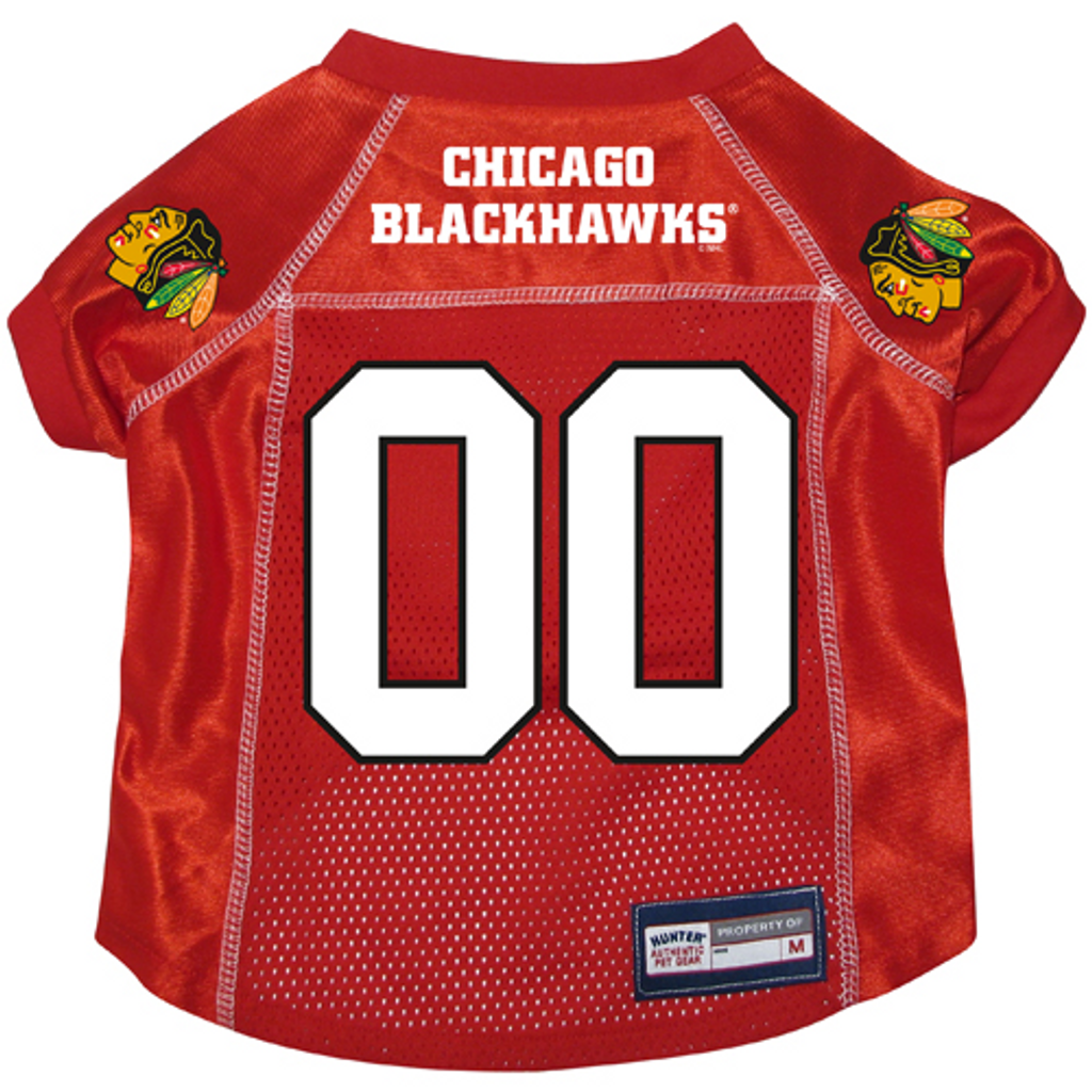 chicago blackhawks pet jersey
