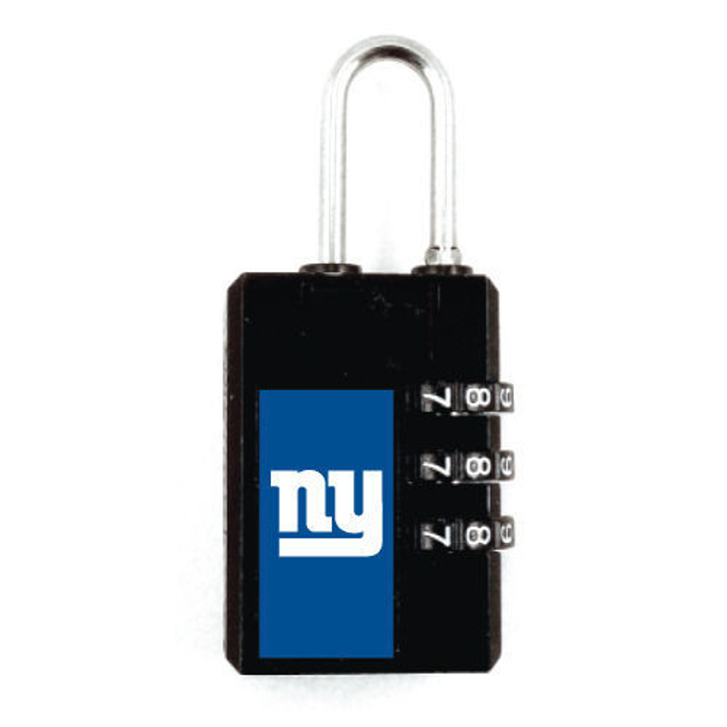 New York Giants TSA Luggage Travel Security Lock