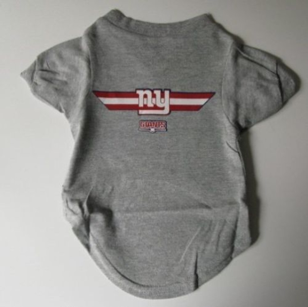 New York Giants Dog Pet Tee T-Shirt