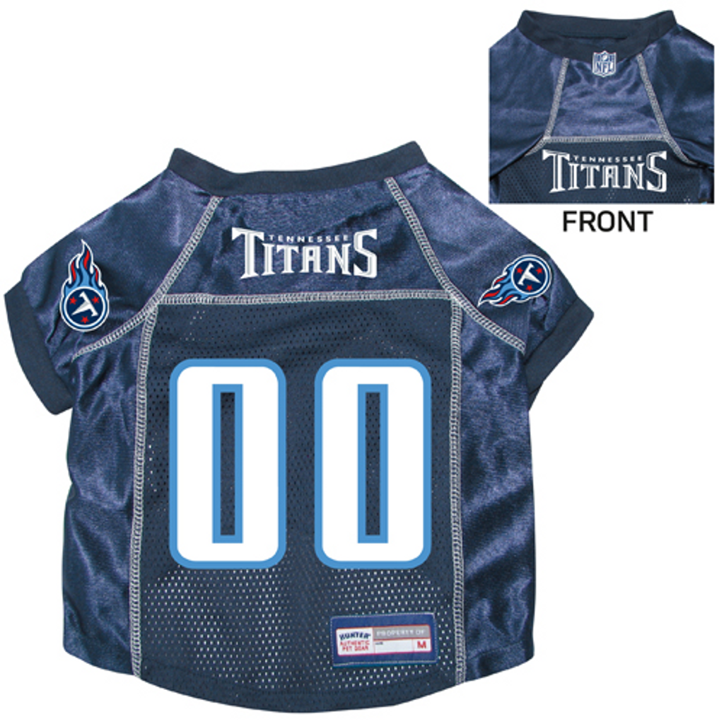 Tennessee Titans Dog Pet Premium Mesh Football Jersey