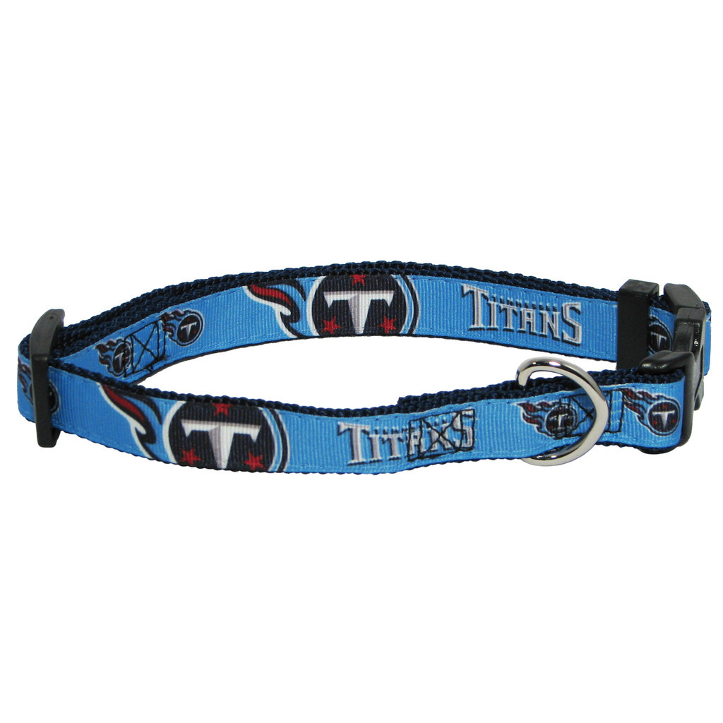 Tennessee Titans Dog Pet Premium Adjustable Nylon Collar