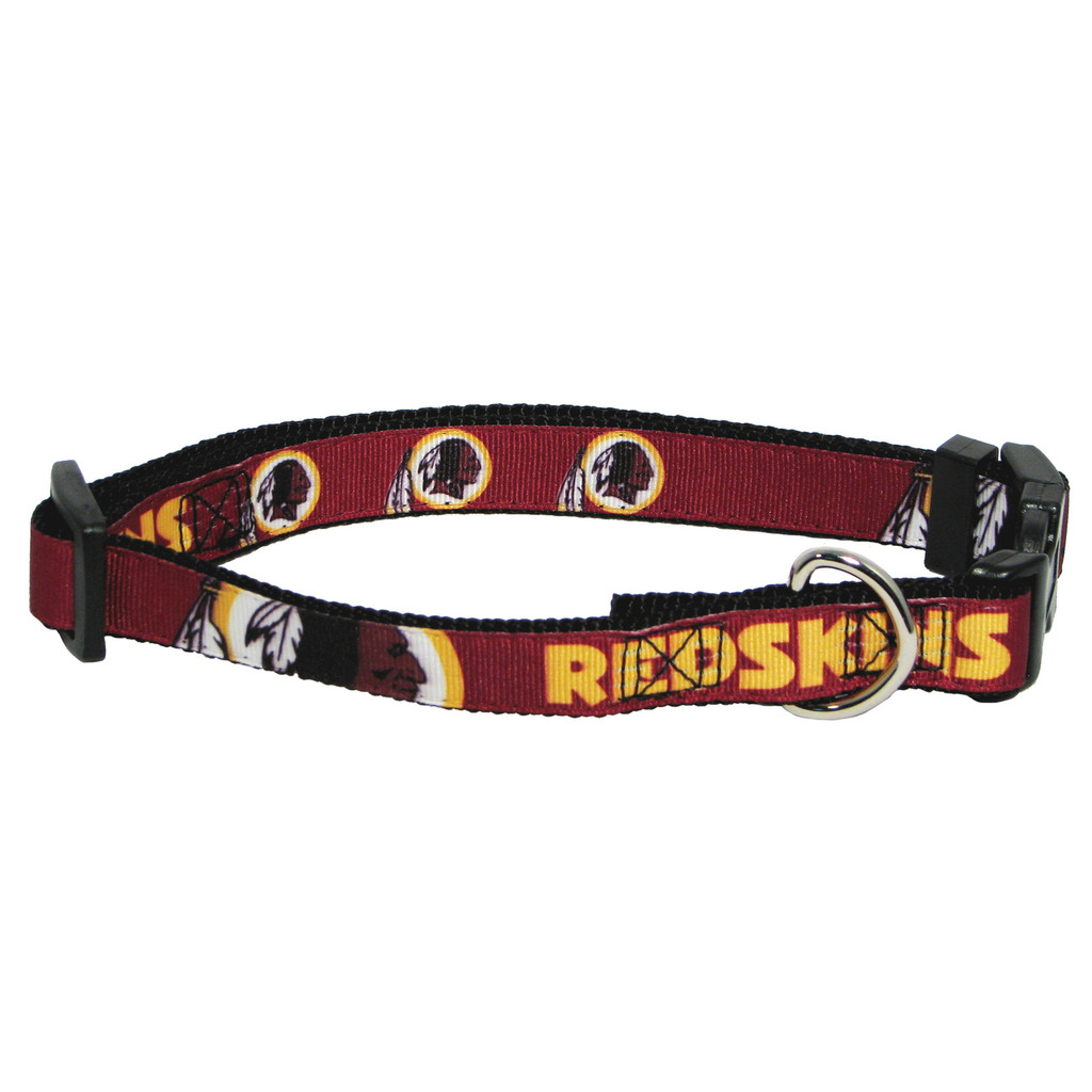 Washington Redskins Dog Pet Premium Adjustable Nylon Collar