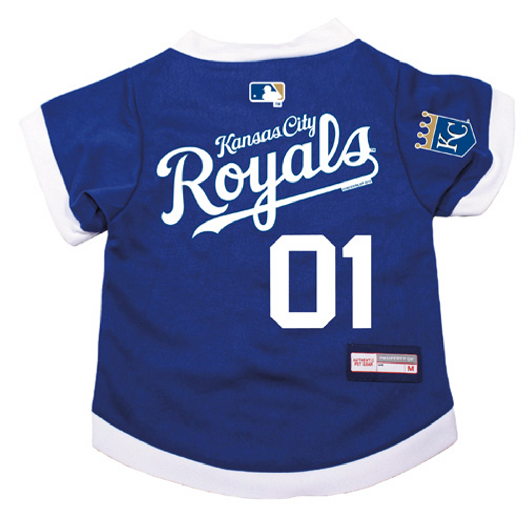 Kansas City Royals Dog Pet Premium Baseball Jersey 