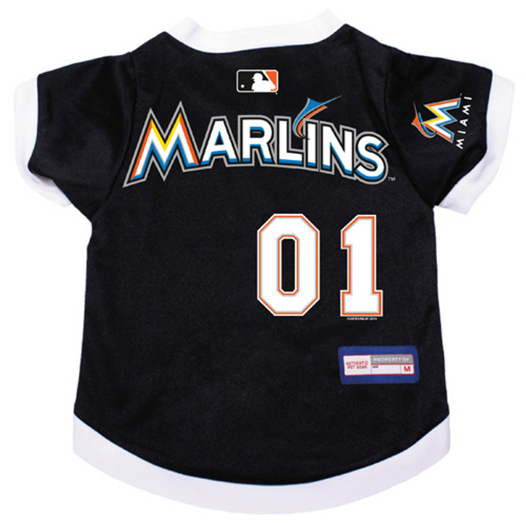 Miami Marlins Dog Pet Premium Baseball Jersey 