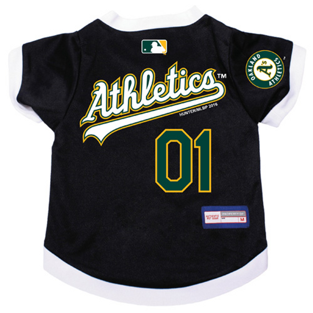 Oakland A's Athletics Dog Pet Premium Baseball Jersey 