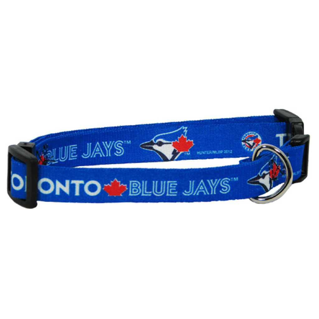 Toronto Blue Jays Dog Pet Adjustable Nylon Collar