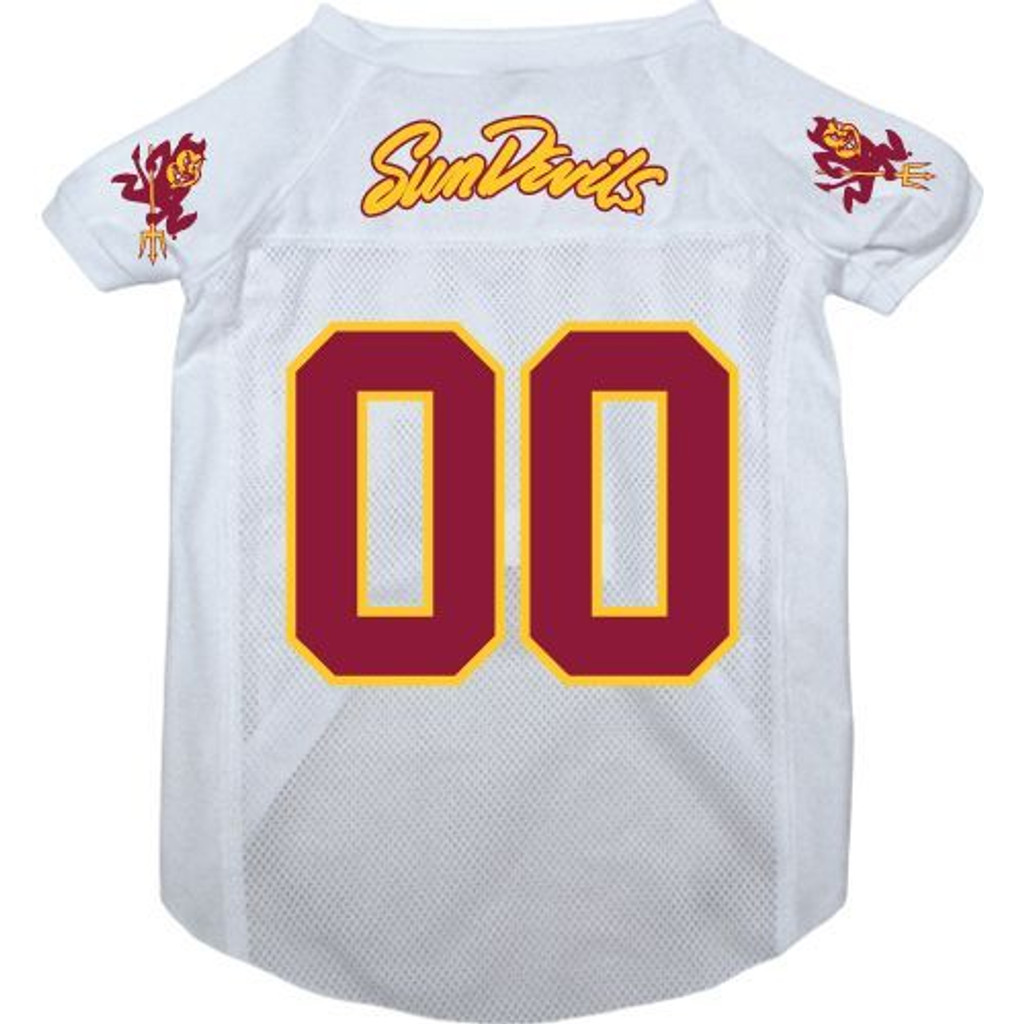 Arizona State Sun Devils Dog Pet Mesh Football Jersey 