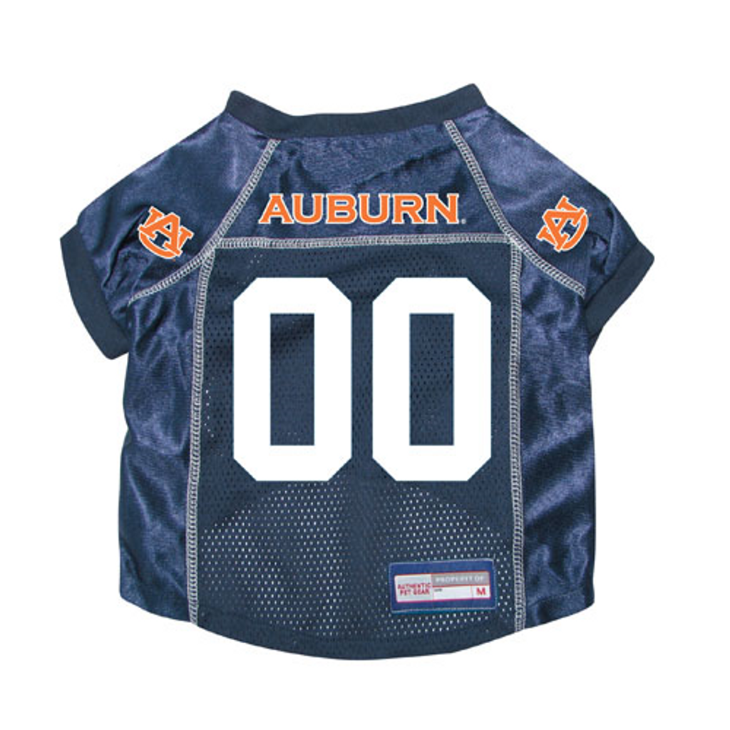 Auburn Tigers Dog Pet Premium Mesh Football Jersey