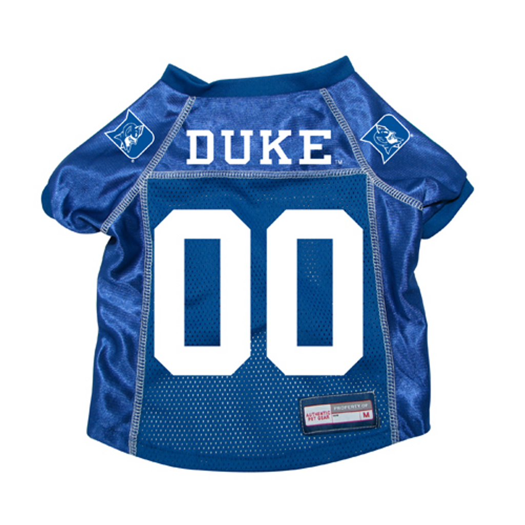 Duke Blue Devils Dog Pet Premium Mesh Football Jersey