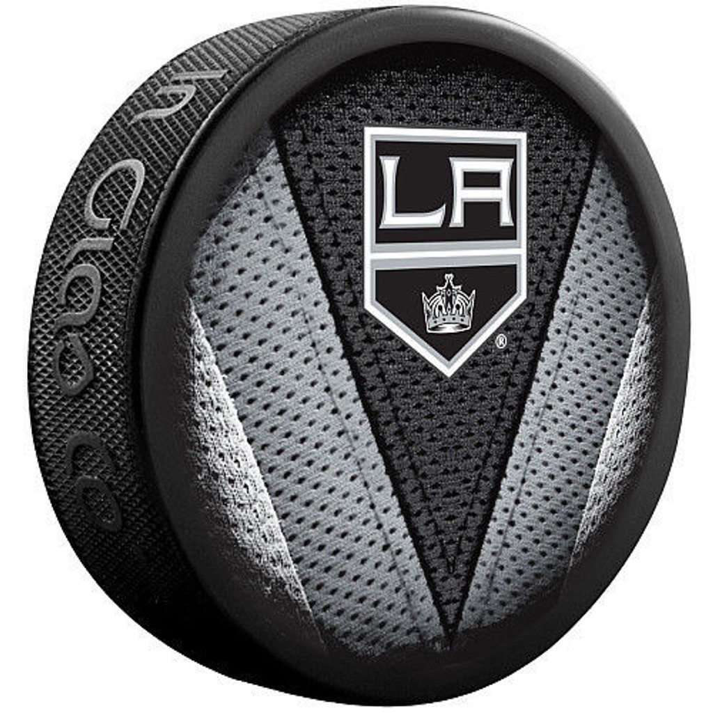 Los Angeles Kings Stitch Jersey Hockey Puck