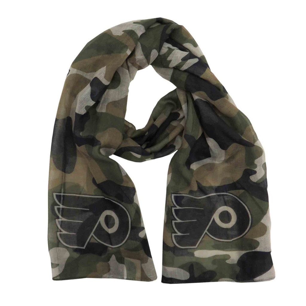 Philadelphia Flyers Sheer Camo Fashion Scarf