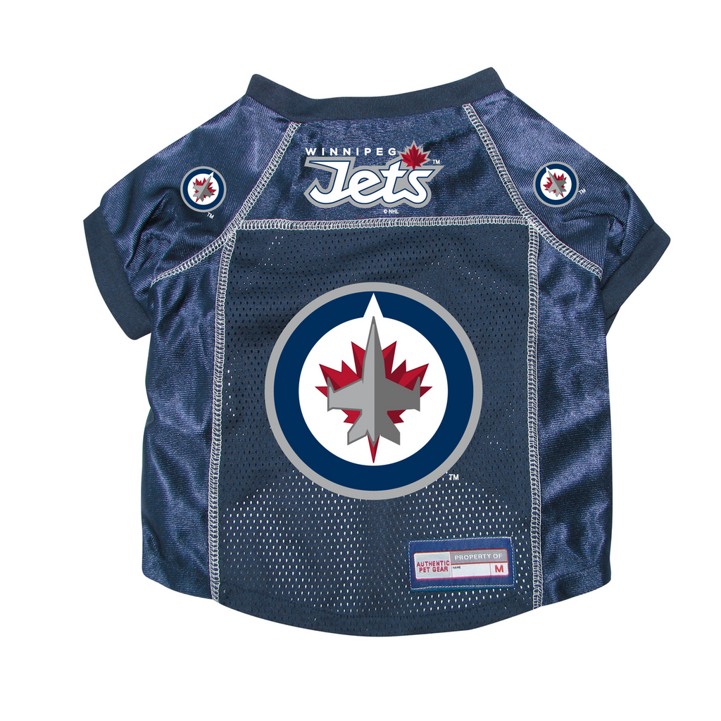 Winnipeg Jets Dog Pet Premium Mesh Hockey Jersey