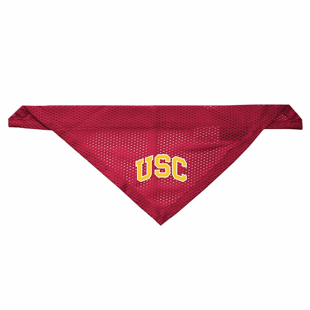 USC Trojans Dog Pet Mesh Jersey Bandana LE