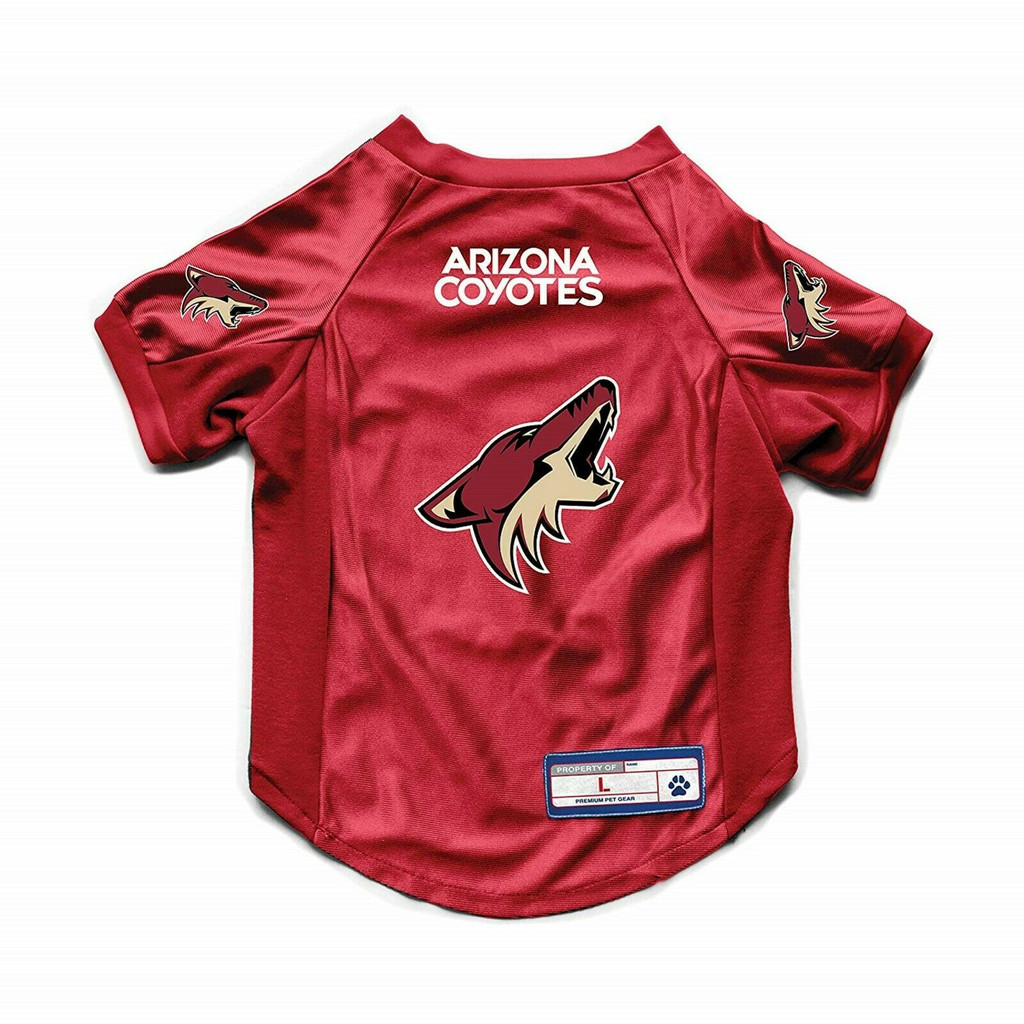 Arizona Coyotes Dog Cat Deluxe Stretch Jersey 