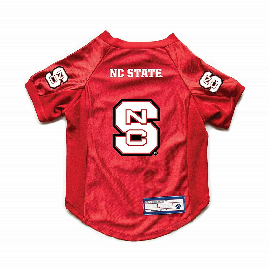 NC State Wolfpack Dog Cat Deluxe Stretch Jersey 