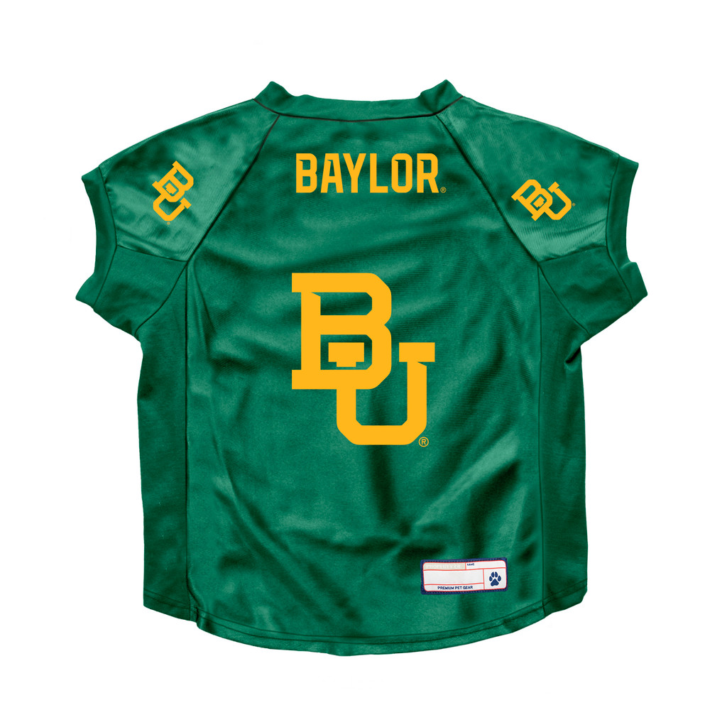 Baylor Bears Dog Deluxe Stretch Jersey Big Dog Size