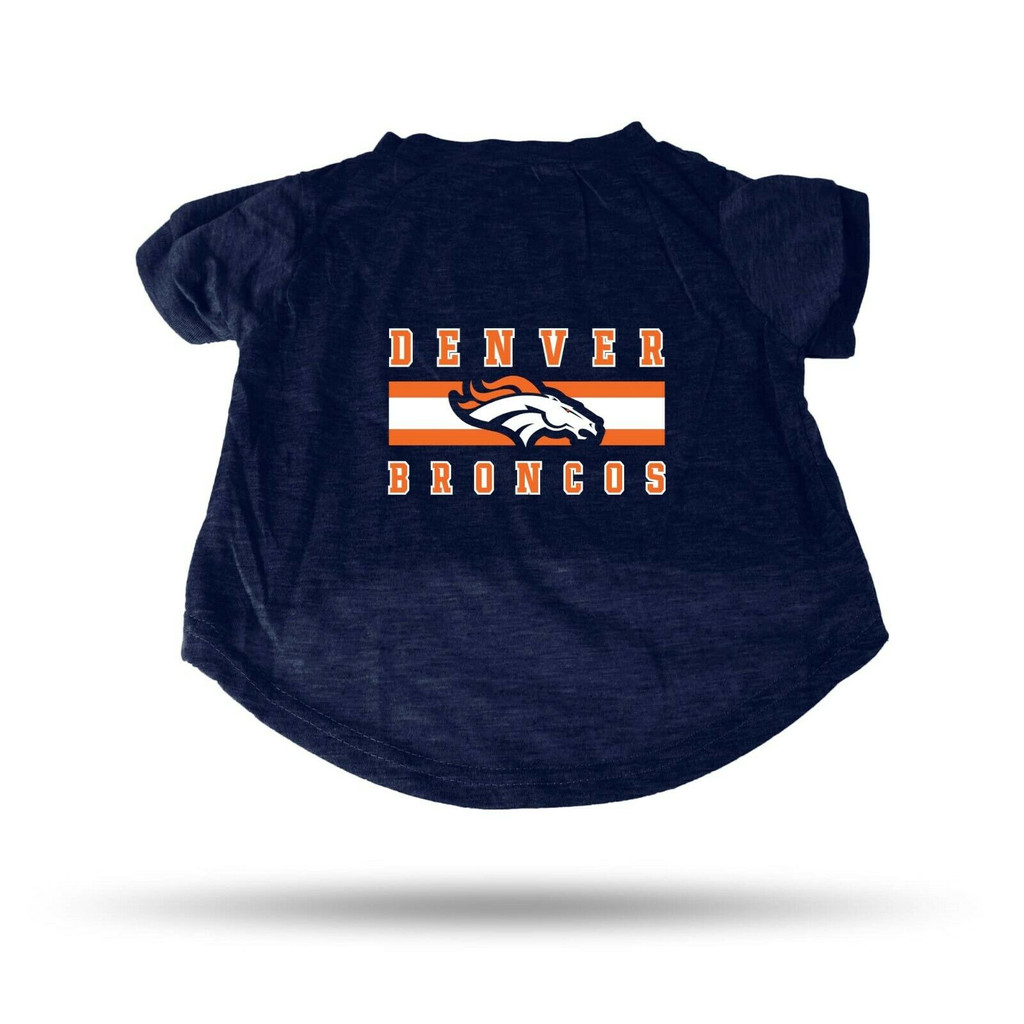 Denver Broncos Dog Cat T-Shirt Premium Tagless Tee