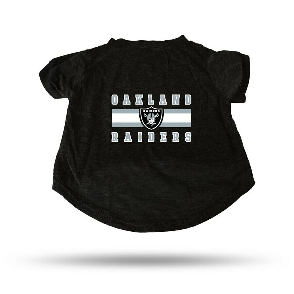 Oakland Raiders Dog Cat T-Shirt Premium Tagless Tee