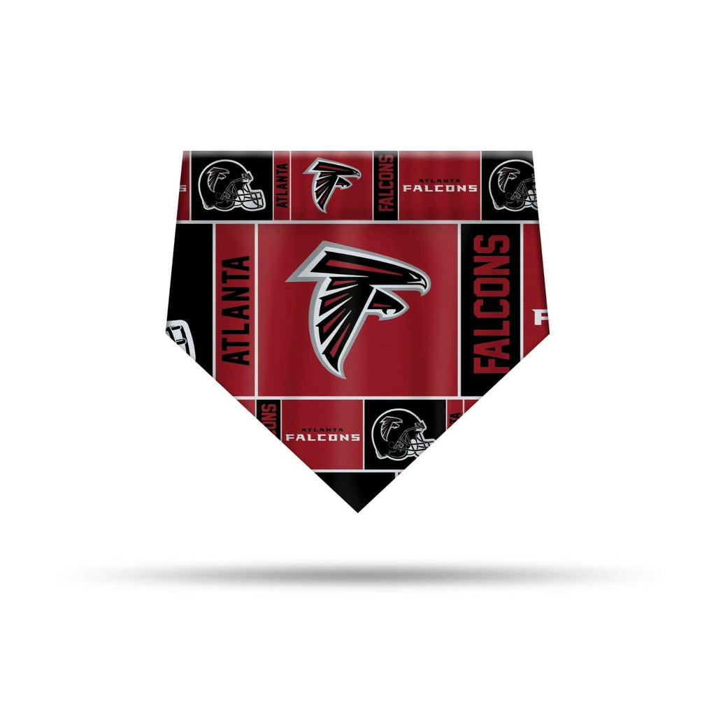 Atlanta Falcons Dog Cat Bandana Premium Over Collar