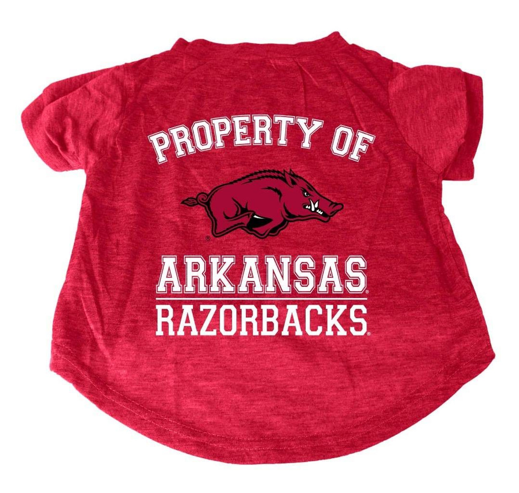 Arkansas Razorbacks Dog Cat T-Shirt Premium Tagless Tee