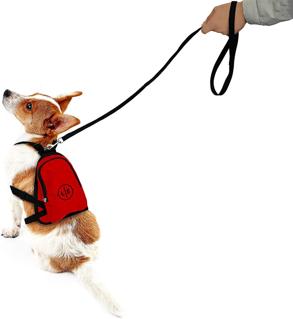 BYU Cougars Dog Cat Mini Backpack Harness w/ Leash  