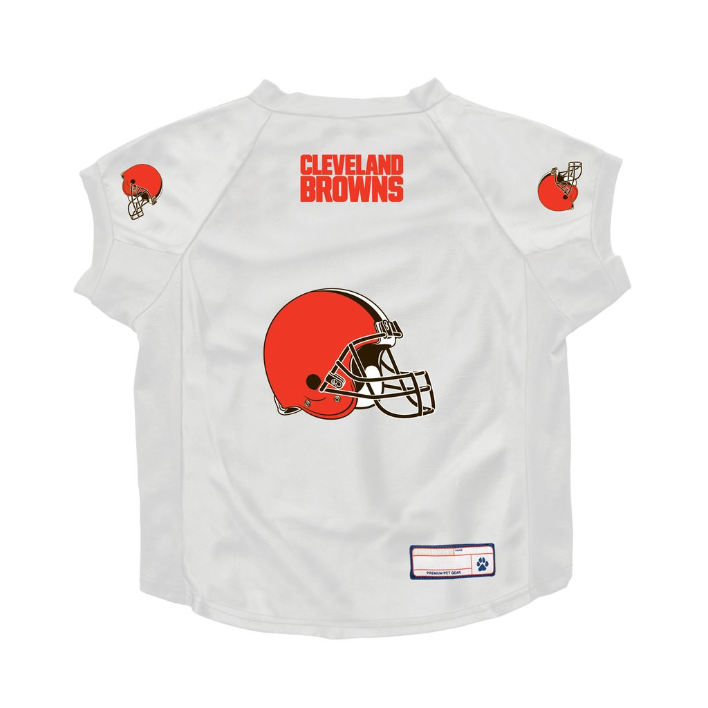 Cleveland Browns Dog Deluxe Stretch Jersey Big Dog Size