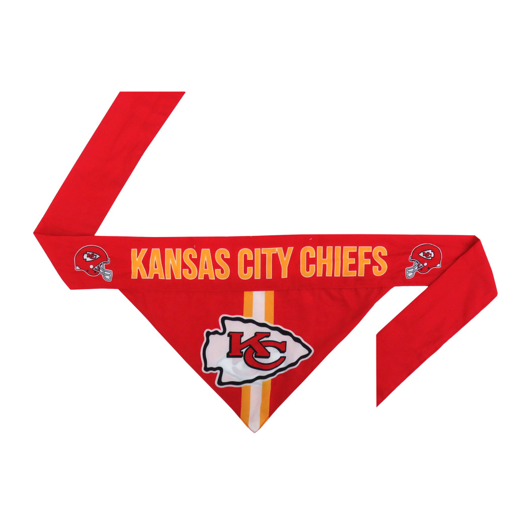 Kansas City Chiefs Dog Cat Tie Bandana Reversible