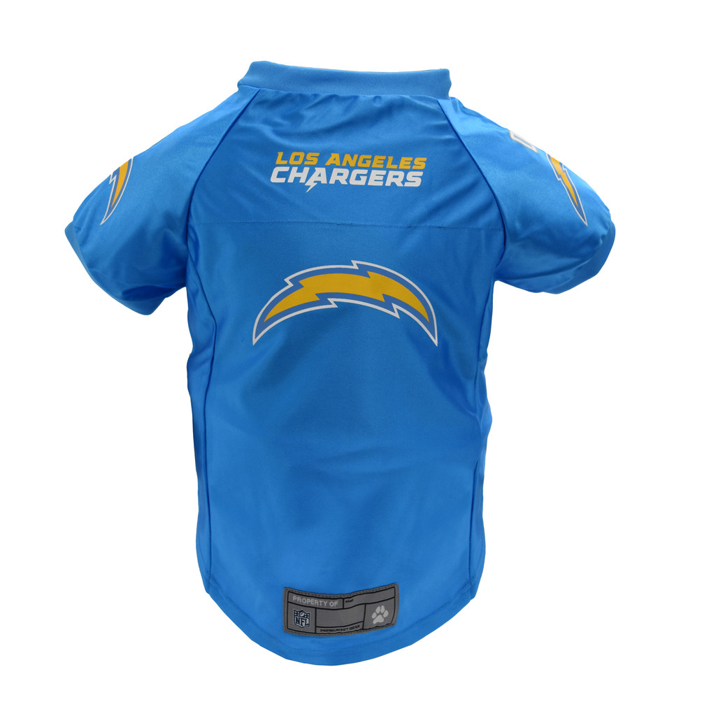 Los Angeles Chargers Dog Cat Premium Jersey Dazzle Fabric