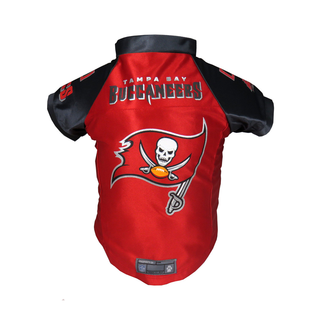 Tampa Bay Buccaneers Dog Cat Premium Jersey Dazzle Fabric