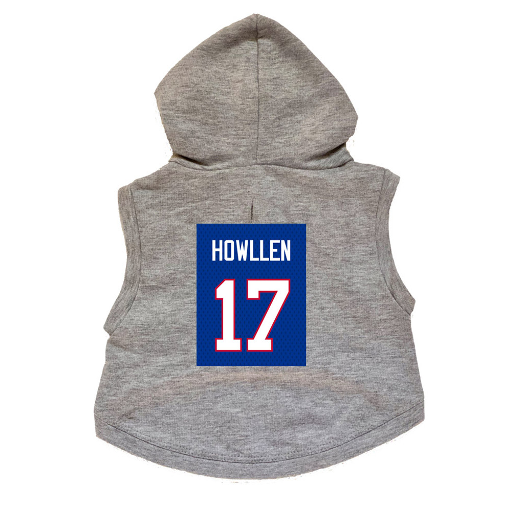Howllen #17 Dog Hoodie Premium Football Sweatshirt 
