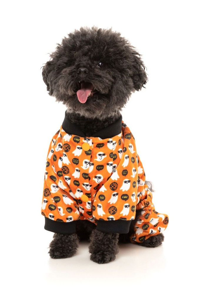 Boogie Nights Dog Cat Pajamas Premium Halloween Ghost PJs Super Soft 