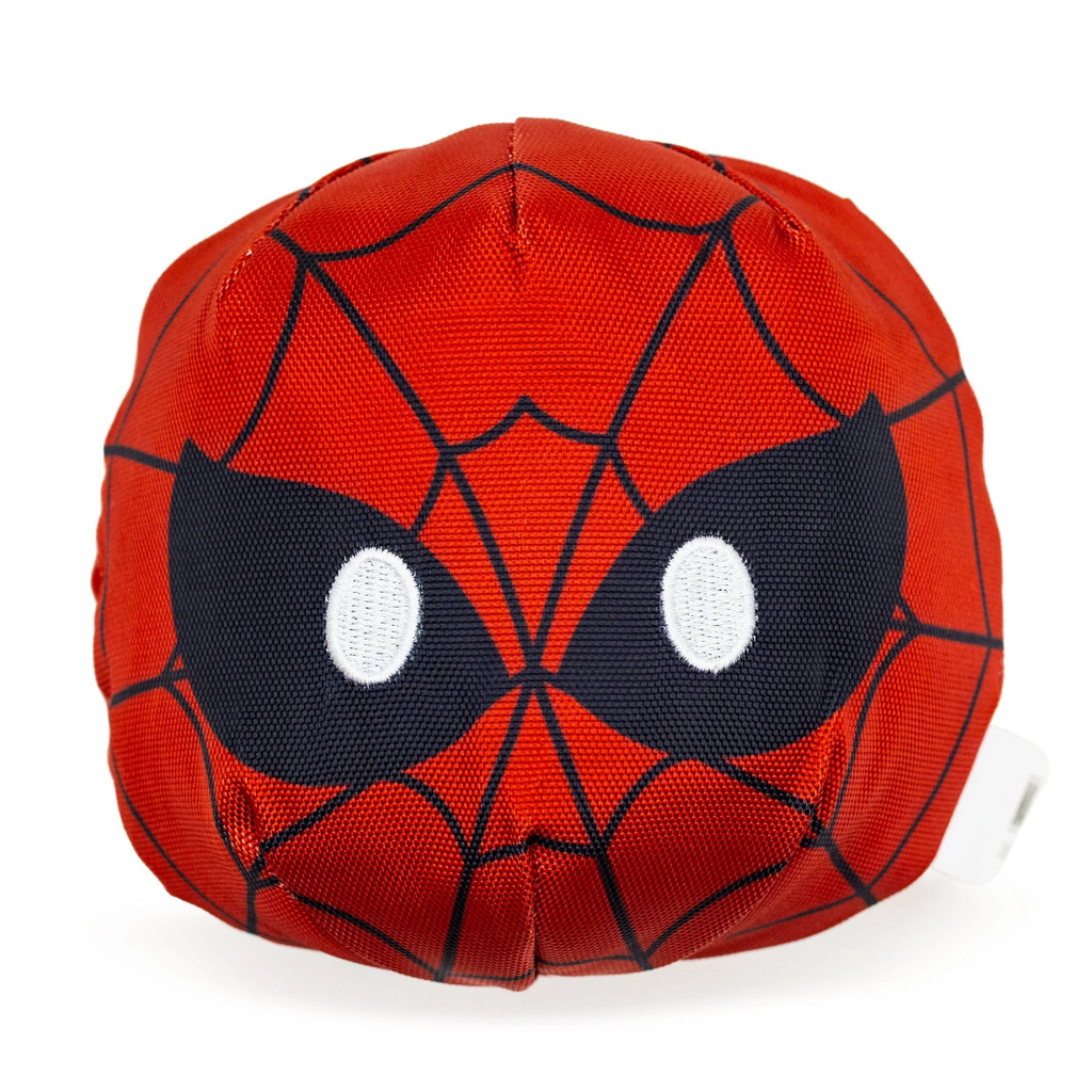 Spider-Man Face Dog Toy Premium Ballistic Plush w/ Squeaker Licensed