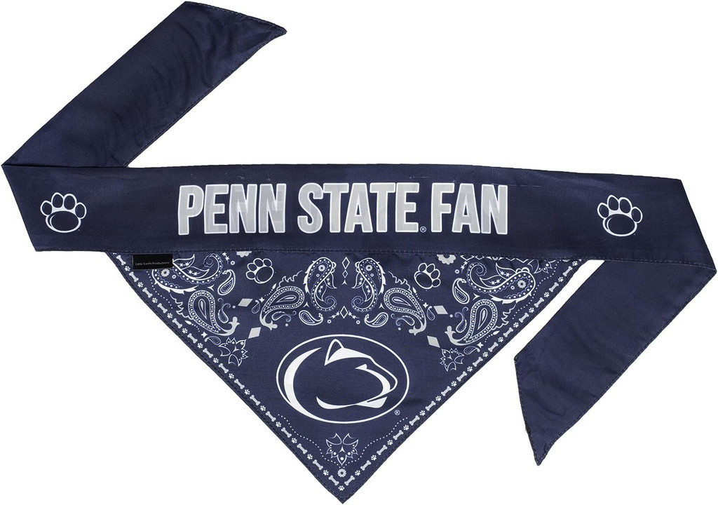 Penn State Nittany Lions Dog Cat Tie Bandana Fan Reversible